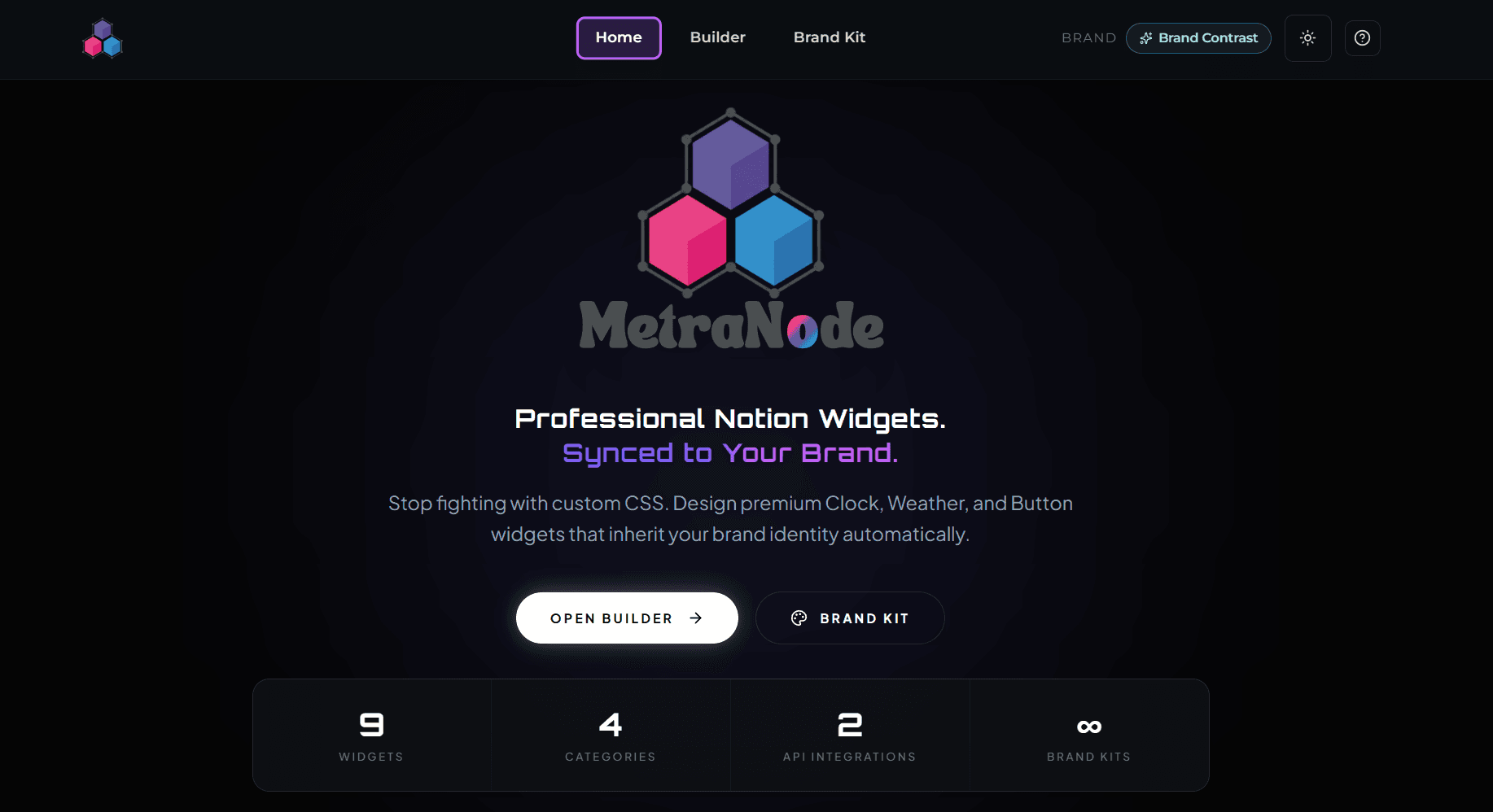 MetraNode screenshot
